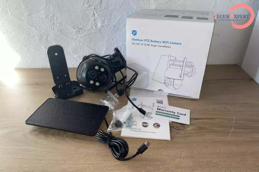 camera-solaire-yesyamo-2k-unboxing