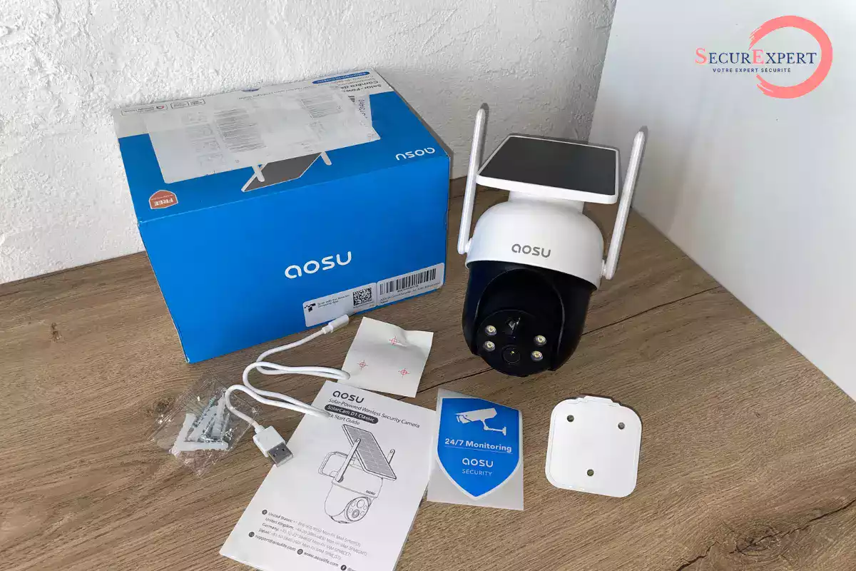 camera-solaire-aosu-2K-avis-test