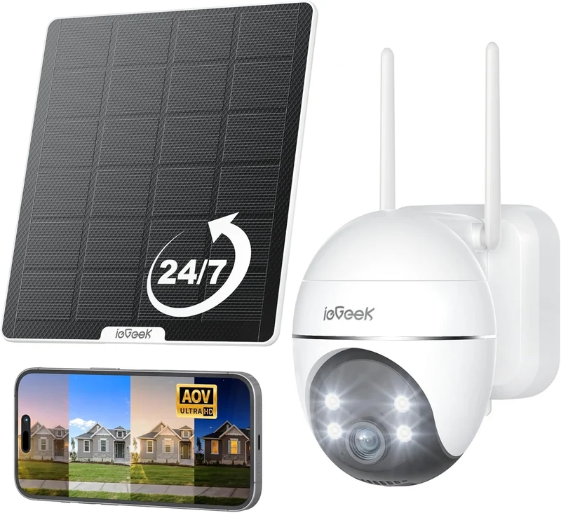 Caméra solaire ieGeek S7
